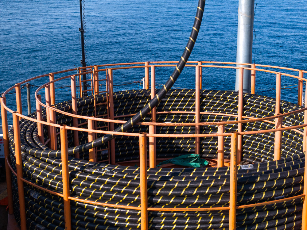 Solving A Shore Power Problem 6,100 Feet of Cable Delivers Clean